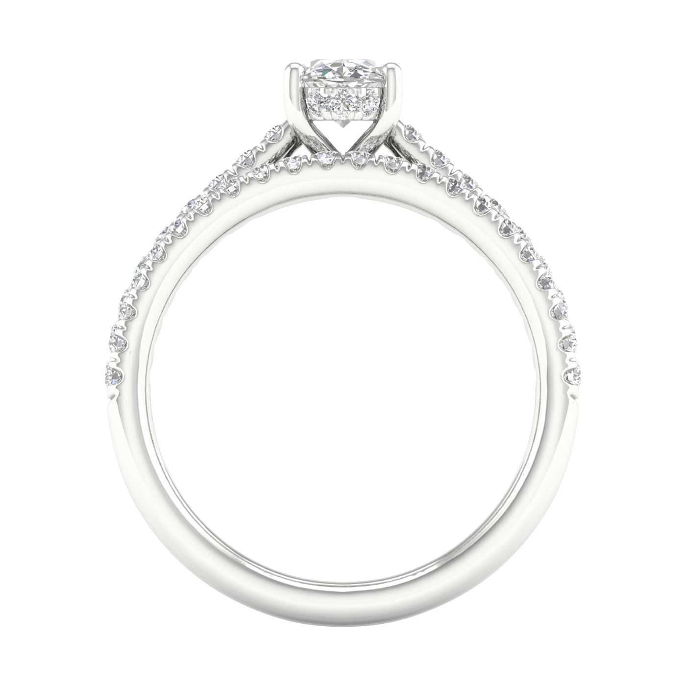 14K 1.50CT Lab Grown Diamond Bridal 66019