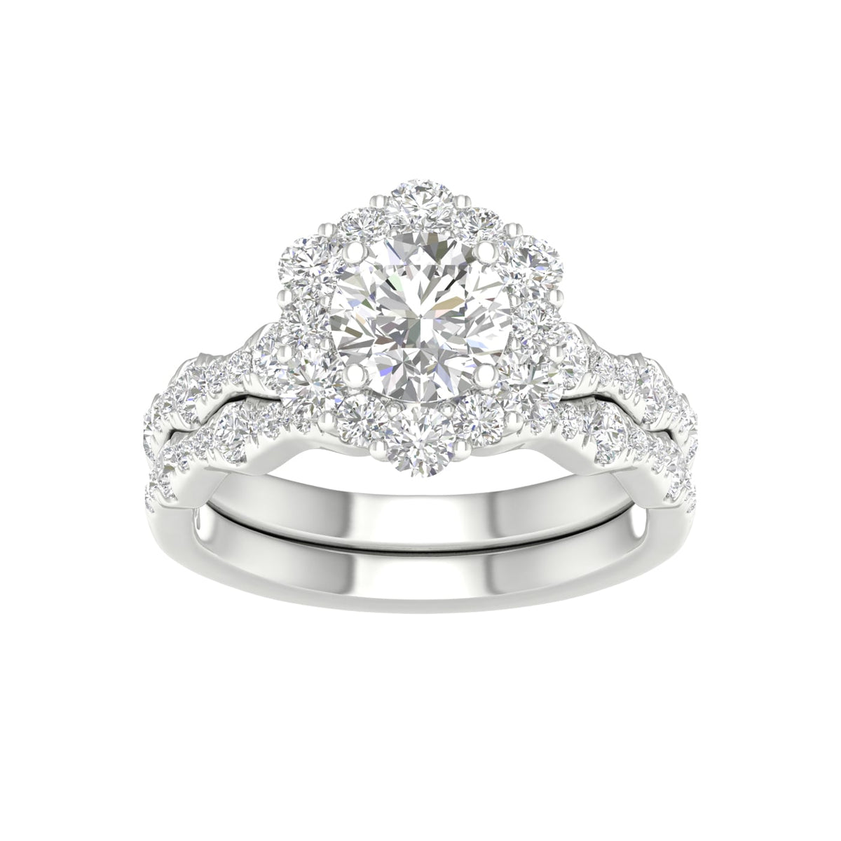 14K 2.25CT Diamond Bridal 66036