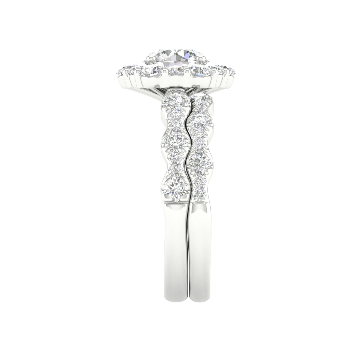 14K 2.25CT Diamond Bridal 66036