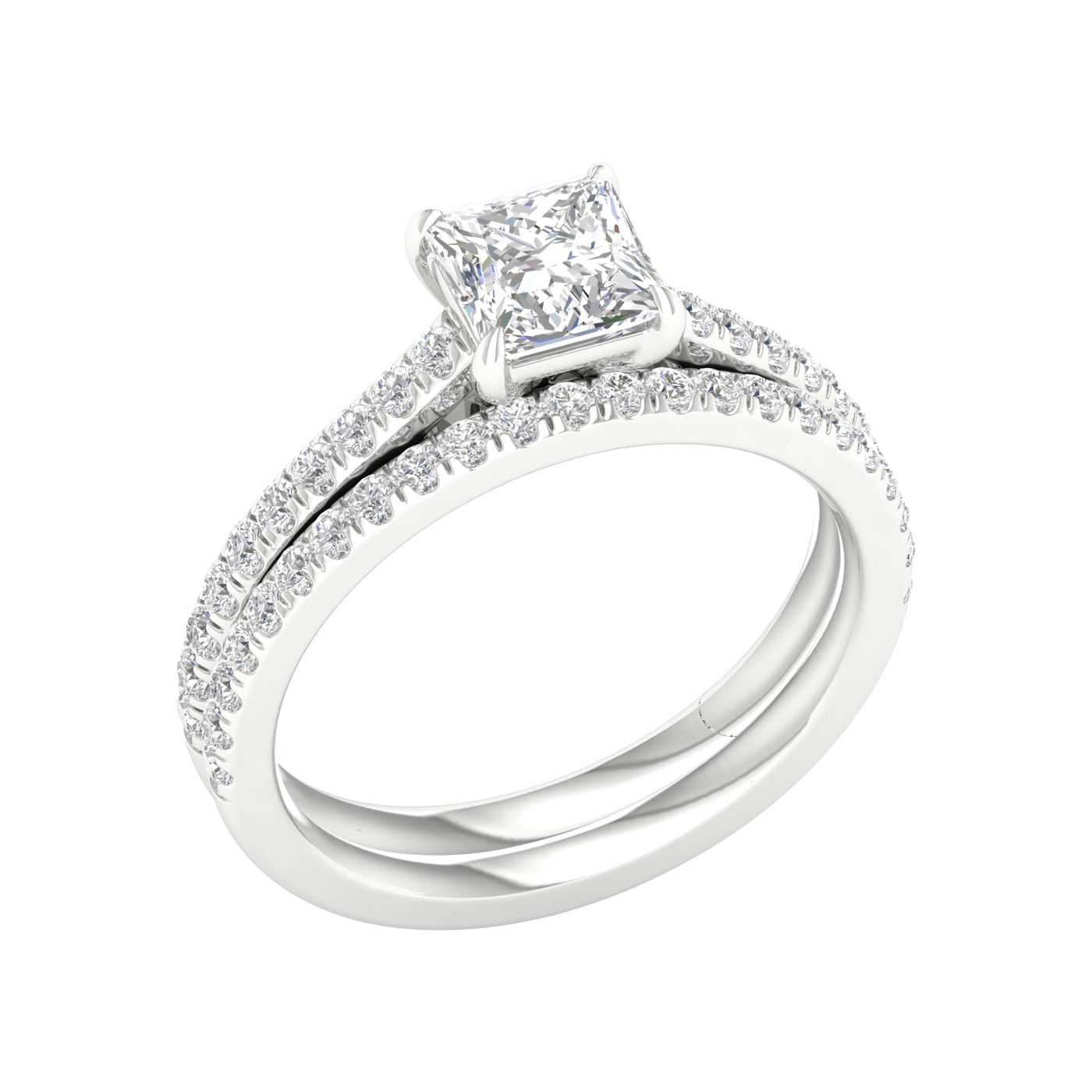 14K 1.50ct Lab Grown Bridal 66046