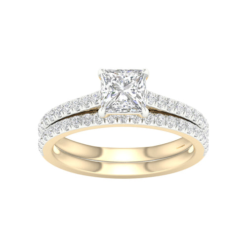14K 1.50CT Certified Lab Grown Diamond Bridal 66047