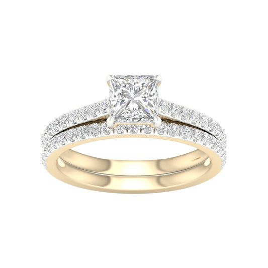 14K 1.50CT Certified Lab Grown Diamond Bridal 66047