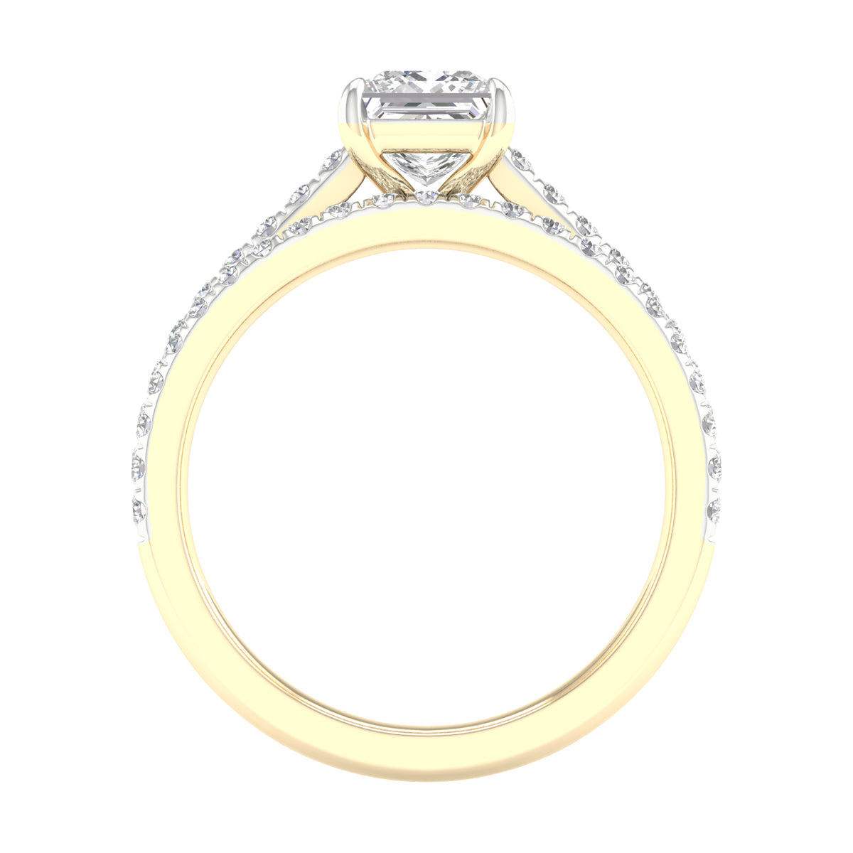 14K 1.50CT Certified Lab Grown Diamond Bridal 66047