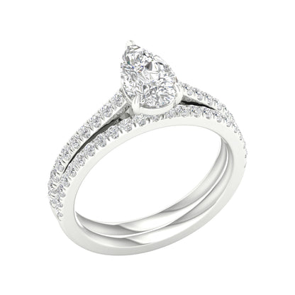 14K 1.50CT Certified Lab Grown Diamond Bridal 66054