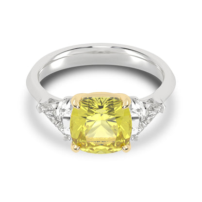 Certified Lab Grown 14K 4.16CT Diamond Engagement Ring 66073