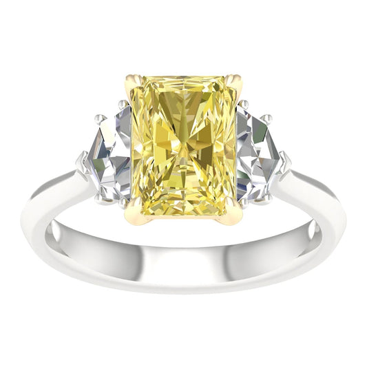 14K 2.91CT  Lab Grown Diamond Engagement Ring 66074