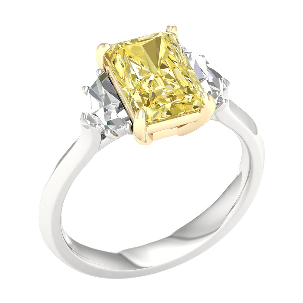 14K 2.91CT  Lab Grown Diamond Engagement Ring 66074
