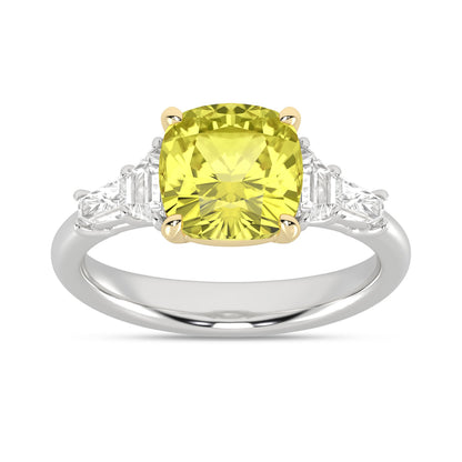 Certified Lab Grown 14K 4.00CT Diamond Engagement Ring 66075