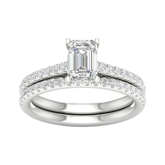 14K 1.50CT Lab Diamond Bridal Ring 66083