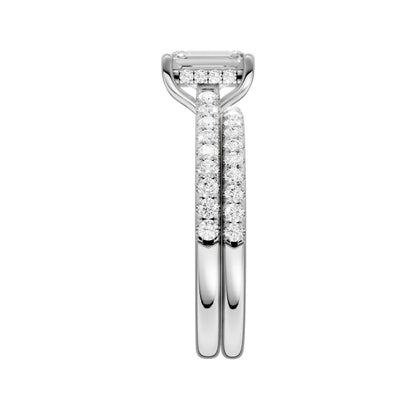 14K 1.50CT Lab Diamond Bridal Ring 66083
