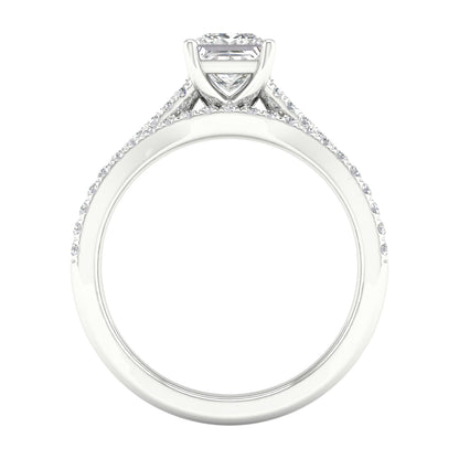 Certified Lab Grown 14K 1.40CT Diamond Bridal Set 66091