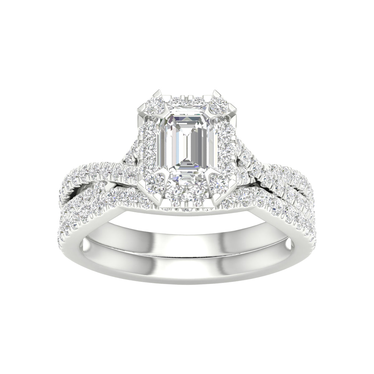 14K  1.75CT  Lab Grown Diamond Bridal 66125