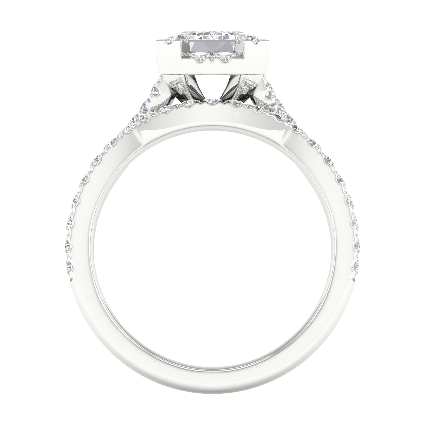 14K  1.75CT  Lab Grown Diamond Bridal 66125