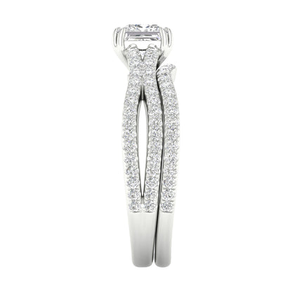 Certified Lab Grown 14K 1.65CT Diamond Bridal Set 66157