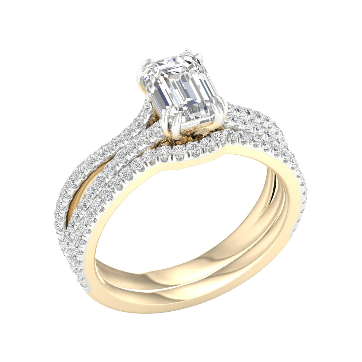 14K 1.50CT Diamond Bridal 66162