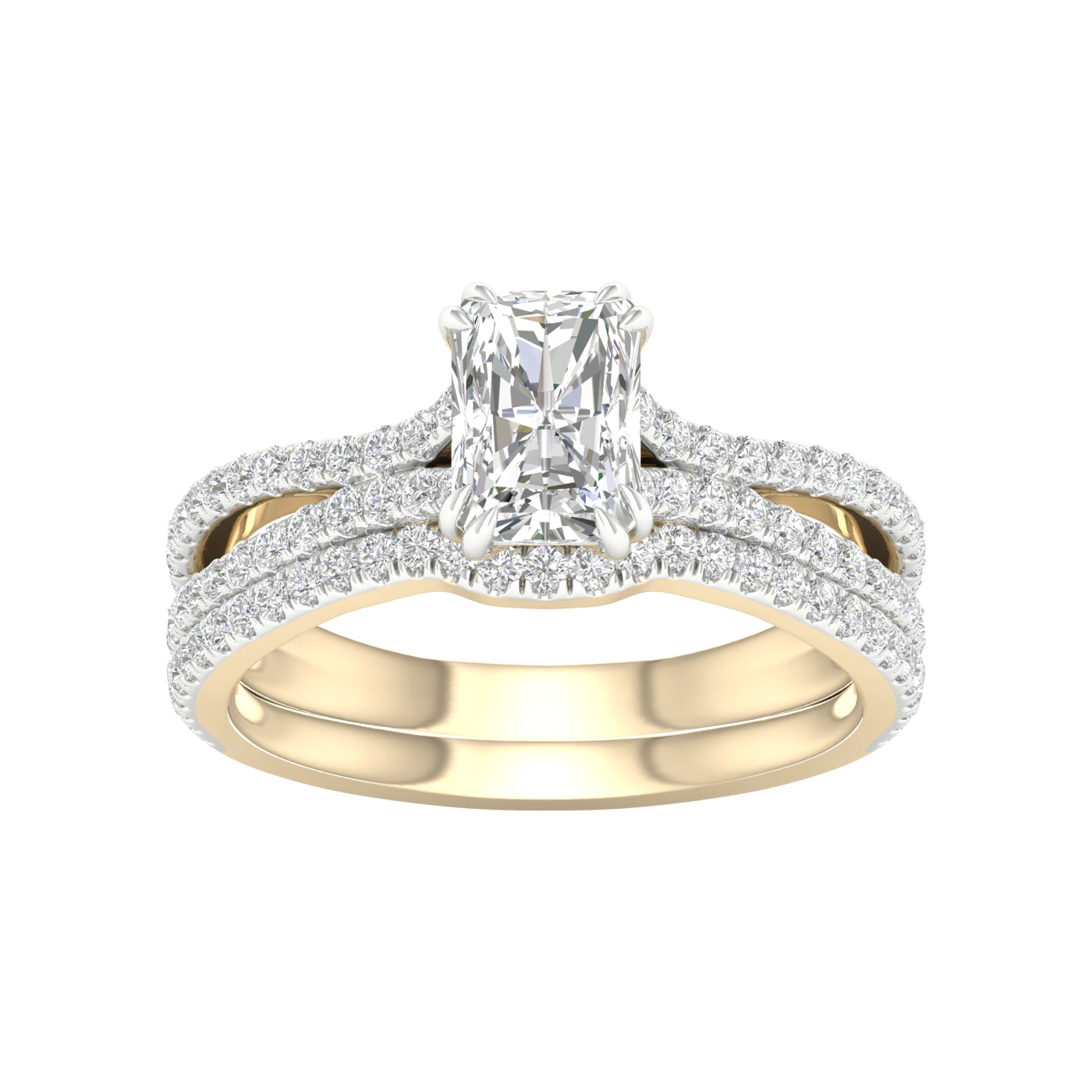 14K 1.50CT Diamond Bridal 66166