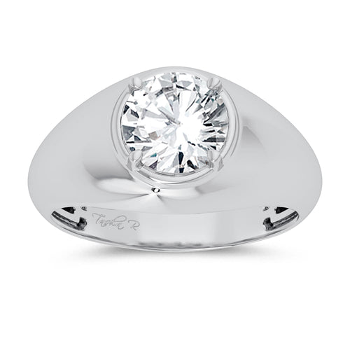 14K 2.00CT Certified Lab Grown Mens Ring 66324