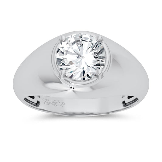 14K 2.00CT Certified Lab Grown Mens Ring 66324
