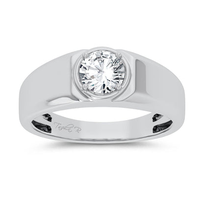 14K 1.00CT Lab Grown Diamond Mens Ring 66470