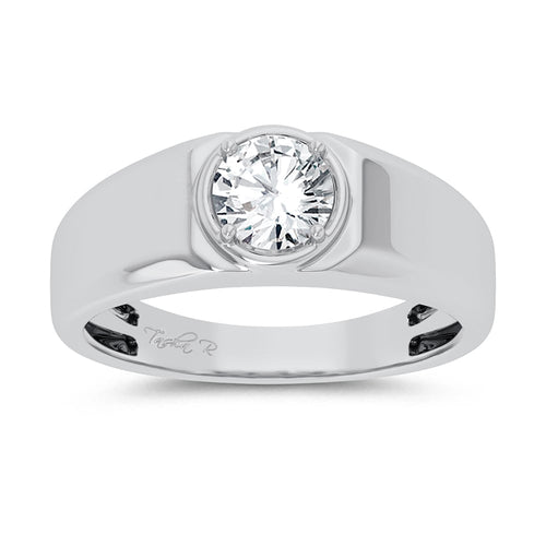 14K 1.00CT Lab Grown Diamond Mens Ring 66470