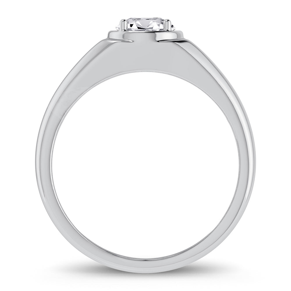 14K 1.00CT Lab Grown Diamond Mens Ring 66470