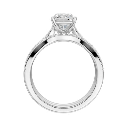 14K 2.40CT Lab Grown Diamond Bridal Set 66494