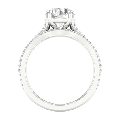 Certified Lab Grown 14K 2.50CT Diamond Bridal Set 66511