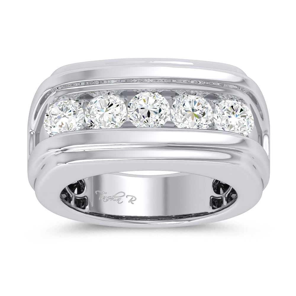 14K 2.00CT Certified Lab Grown Mens Ring 66534