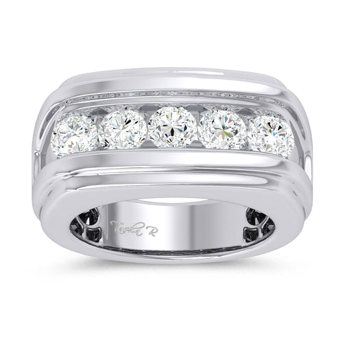 14K 2.00CT Certified Lab Grown Mens Ring 66534