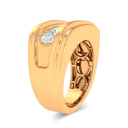 14K 2.00CT Certified Lab Grown Mens Ring 66684