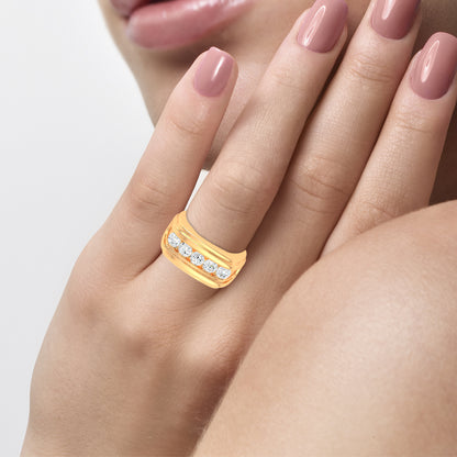 14K 2.00CT Certified Lab Grown Mens Ring 66684
