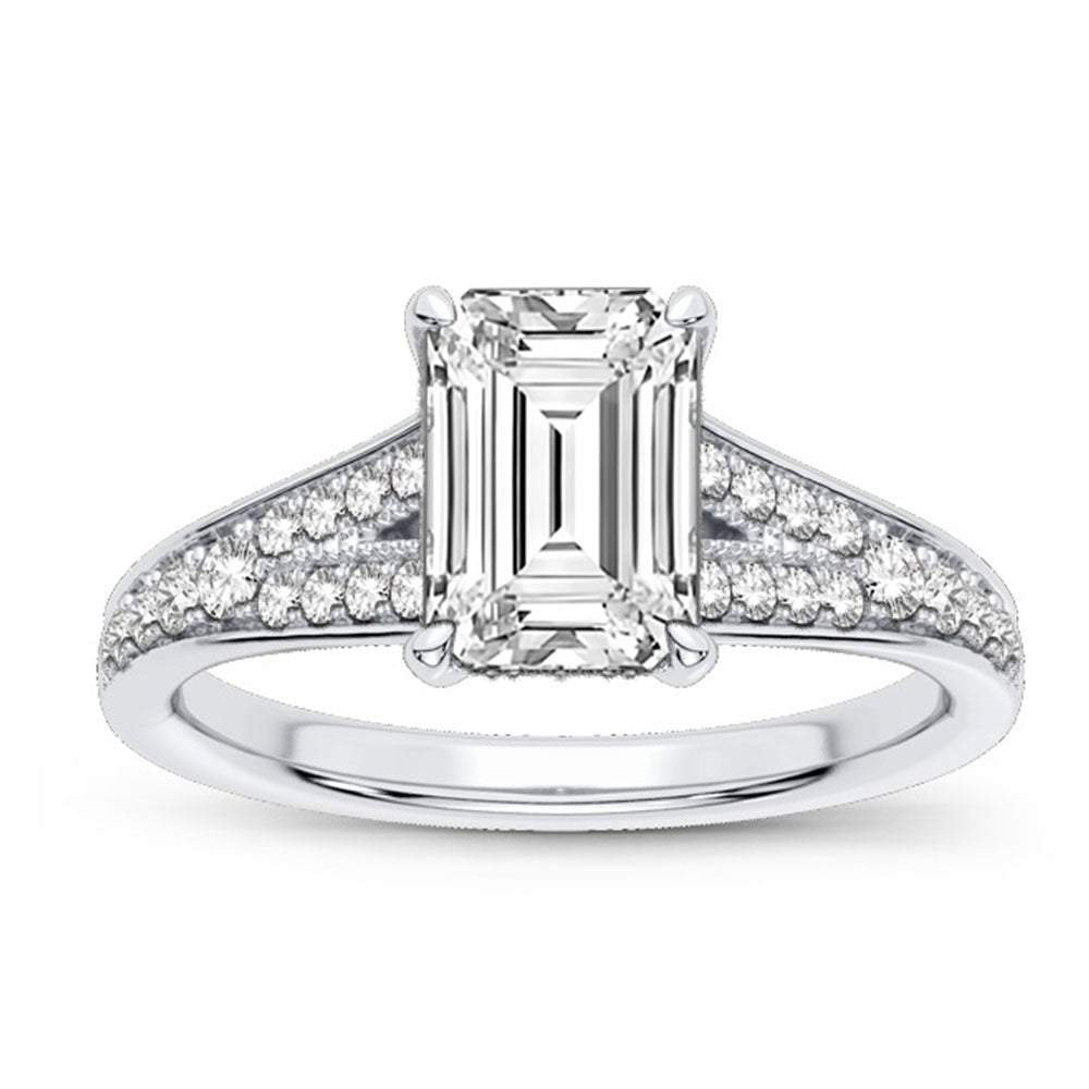 14K 2.36CT Lab Grown Bridal Set 66724