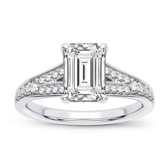 14K 2.36CT Lab Grown Bridal Set 66724