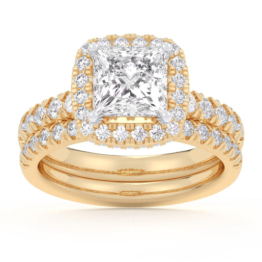 14K 1.62CT Certified Lab Grown Diamond Bridal 66730