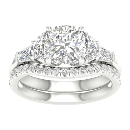 14K 2.93CT Lab Grown Engagement Ring 66732