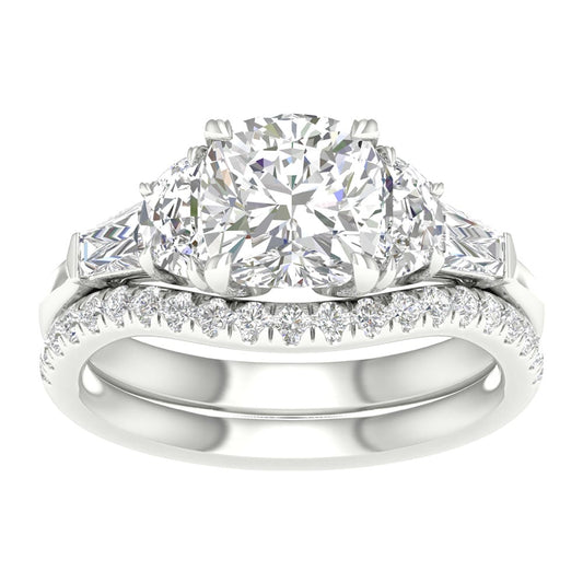 14K 2.93CT Lab Grown Engagement Ring 66732