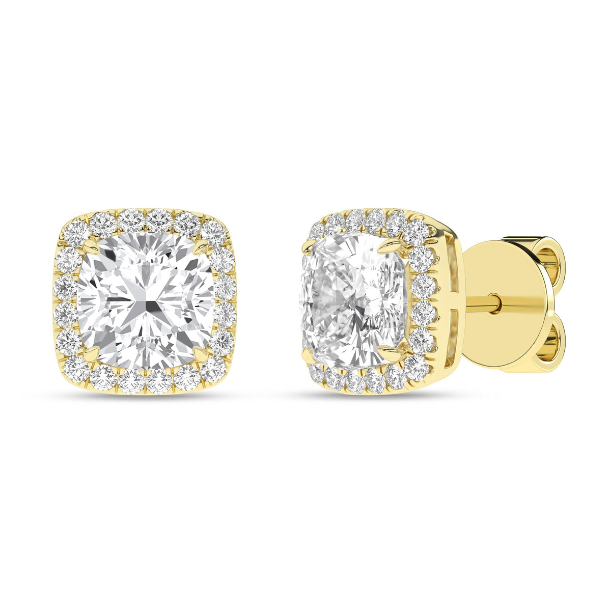 14K 2.25ct Certified Lab Grown Diamond Earrings 66769