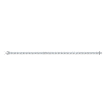 14K 4.98CT Certified Lab Grown Tennis Bracelet 66775