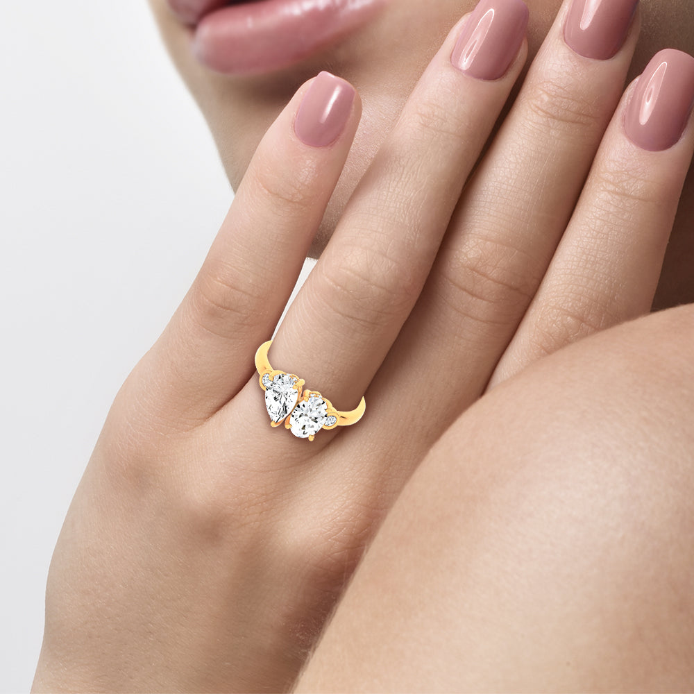 14K 0.25CT Certified Lab Grown Ring 70144