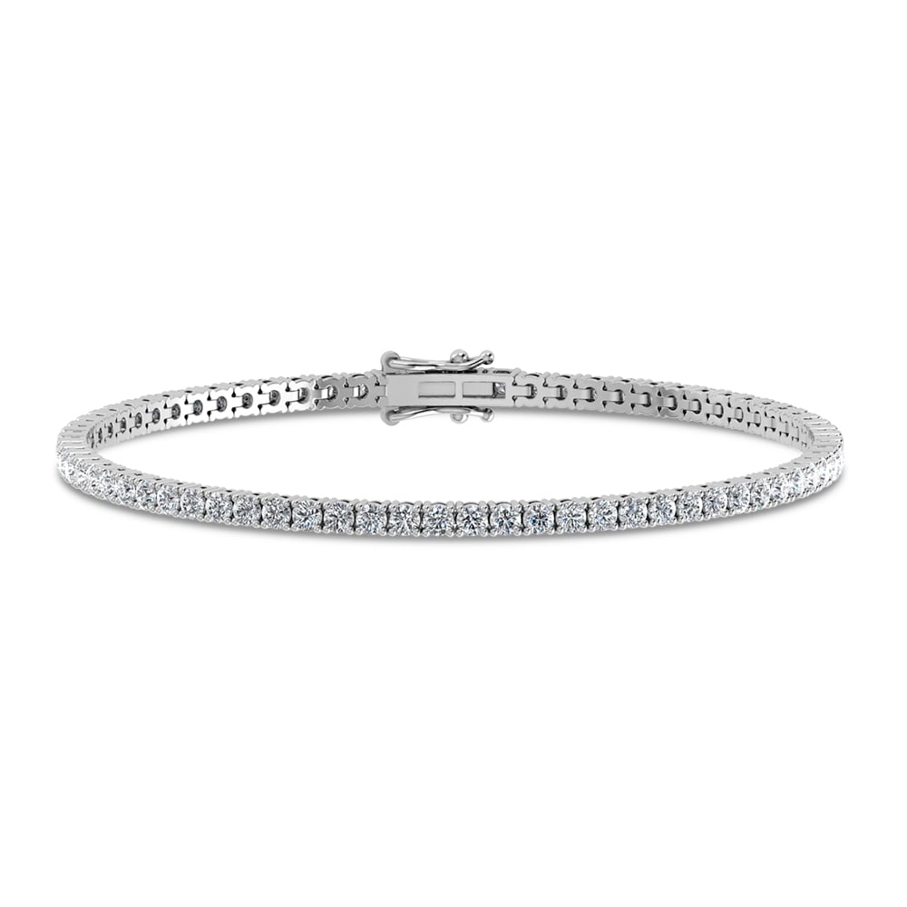 14K 2.98CT Lab Grown DIAMOND BRACELET 66796