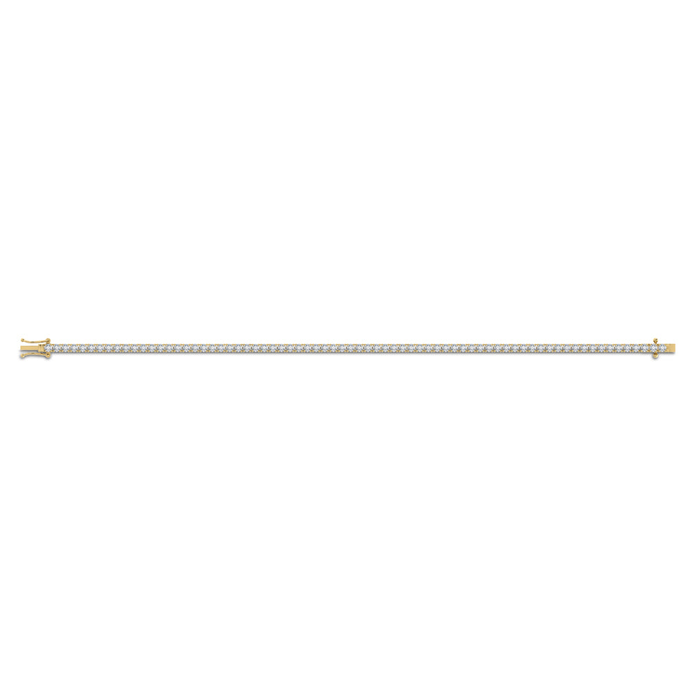 14K 2.98CT Lab Grown DIAMOND BRACELET 66851