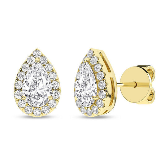 14K 2.25ct Certified Lab Grown Diamond Earrings 66897