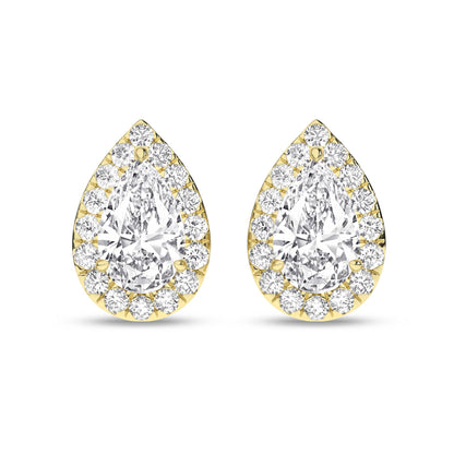 14K 2.25ct Certified Lab Grown Diamond Earrings 66897