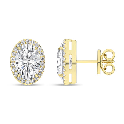 14K 2.25ct Certified Lab Grown Diamond Earrings 66898