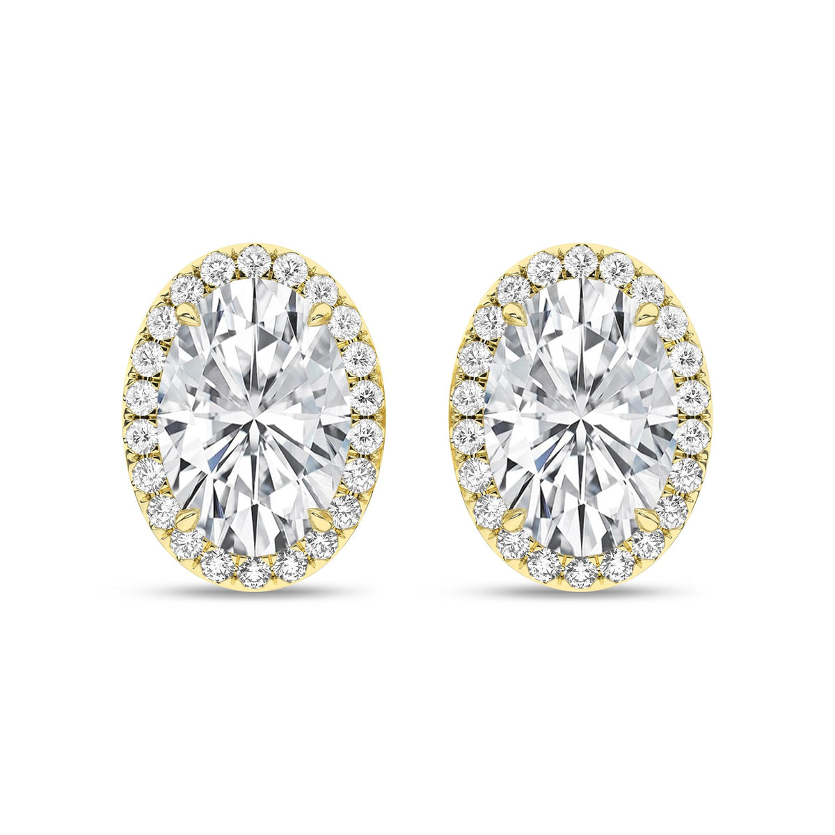 14K 2.25ct Certified Lab Grown Diamond Earrings 66898
