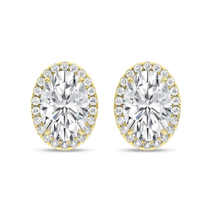 14K 2.25ct Certified Lab Grown Diamond Earrings 66898