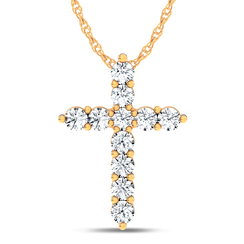 10K 1.00CT Certified Lab Grown PENDANT 66915