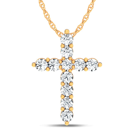 10K 1.00CT Certified Lab Grown PENDANT 66915