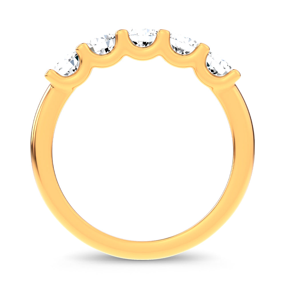 10K 1.00CT Lab Grown Ladies Band 66920