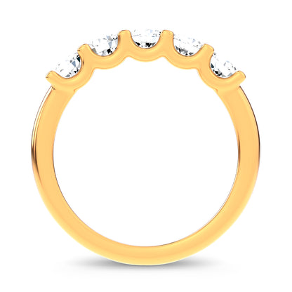 10K 1.00CT Lab Grown Ladies Band 66920